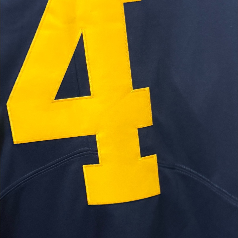 Jordan Blue and Yellow Sports Jersey